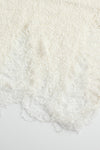SWAYING/KNIT float detail skirt SW24SS3B01 white
